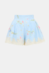 Zimmermann Lucky Lace Trimmed Shorts