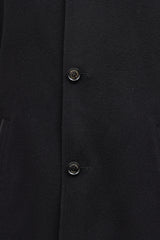 Zegna Black Wool Nylon Reversible Jacket