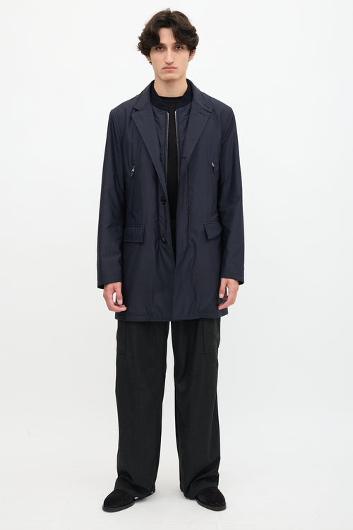 Zegna Double Collar Field Jacket