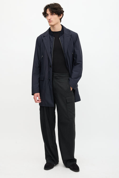Zegna Double Collar Field Jacket