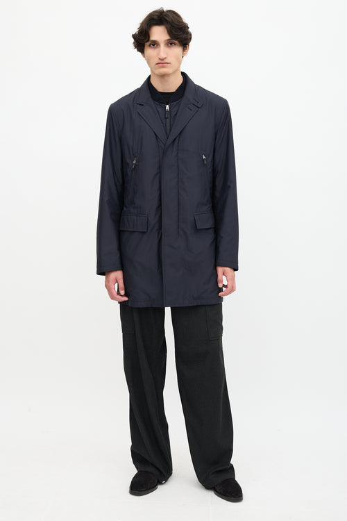 Zegna Double Collar Field Jacket