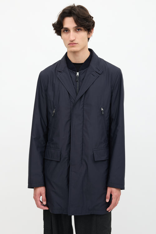 Zegna Double Collar Field Jacket