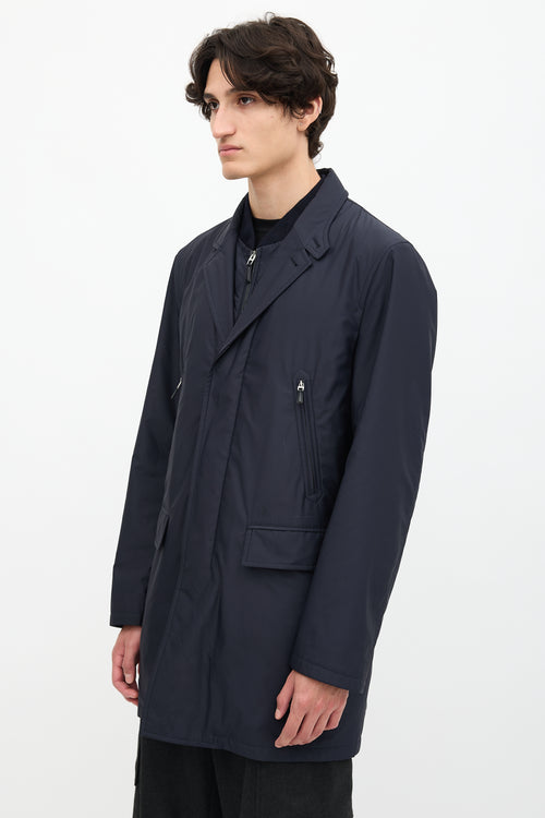 Zegna Double Collar Field Jacket