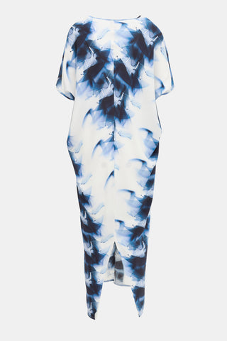 Zero Maria Cornejo Silk Printed Dress