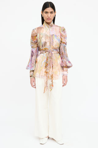 Zimmermann Graphic Tie Top
