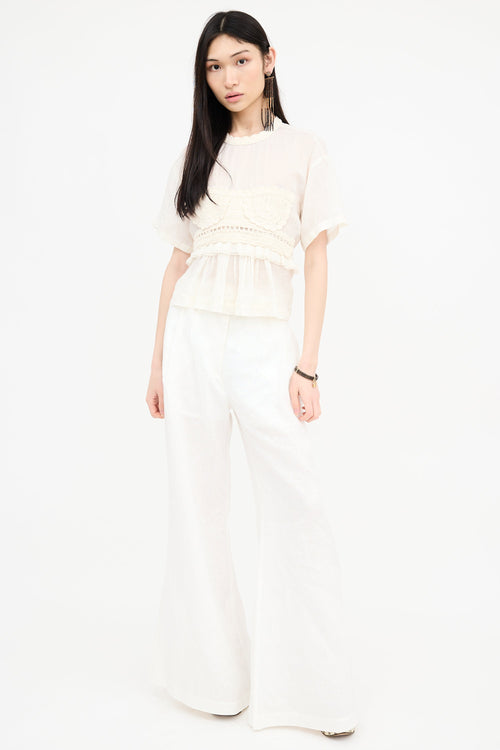 Zimmermann Wide Leg Trouser
