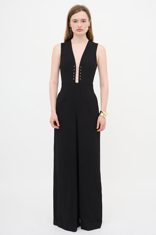 Zimmermann Baton Sleeveless Jumpsuit