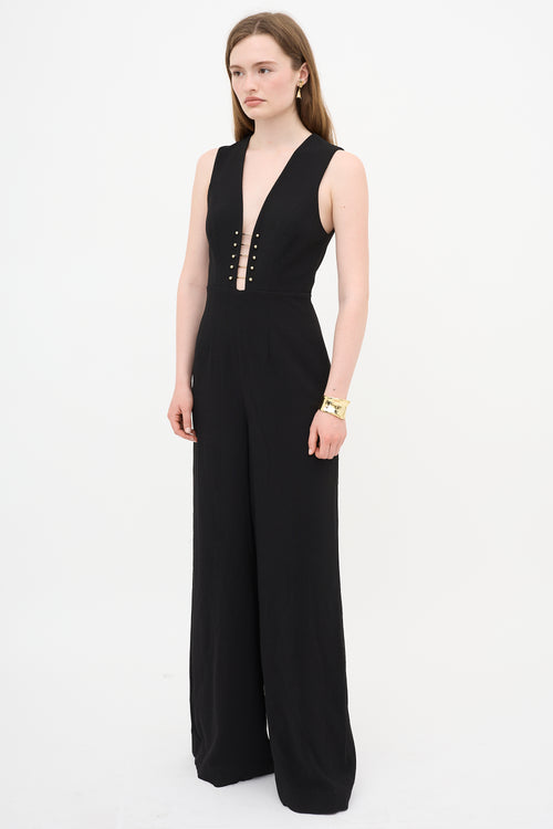 Zimmermann Baton Sleeveless Jumpsuit