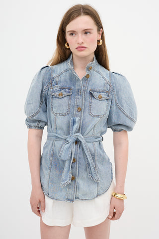 Zimmermann Denim Andie Shirt