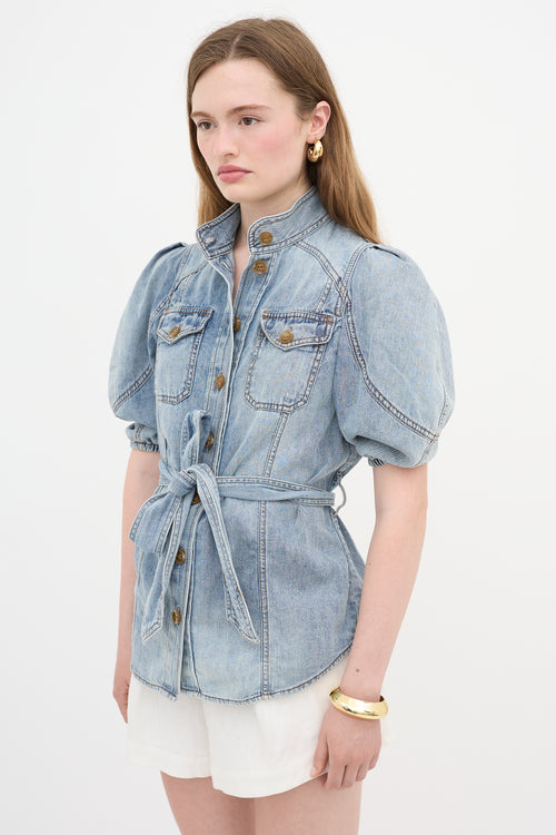 Zimmermann Denim Andie Shirt