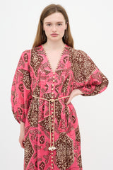 Zimmermann Linen Printed Lulu Dress