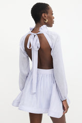 Zimmermann Linen & Silk Luminous Mini Dress