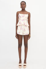 Zimmermann Linen Floral Co-Ord Set