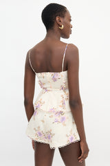 Zimmermann Linen Floral Co-Ord Set