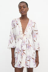 Zimmermann Plisse Corsage Dress