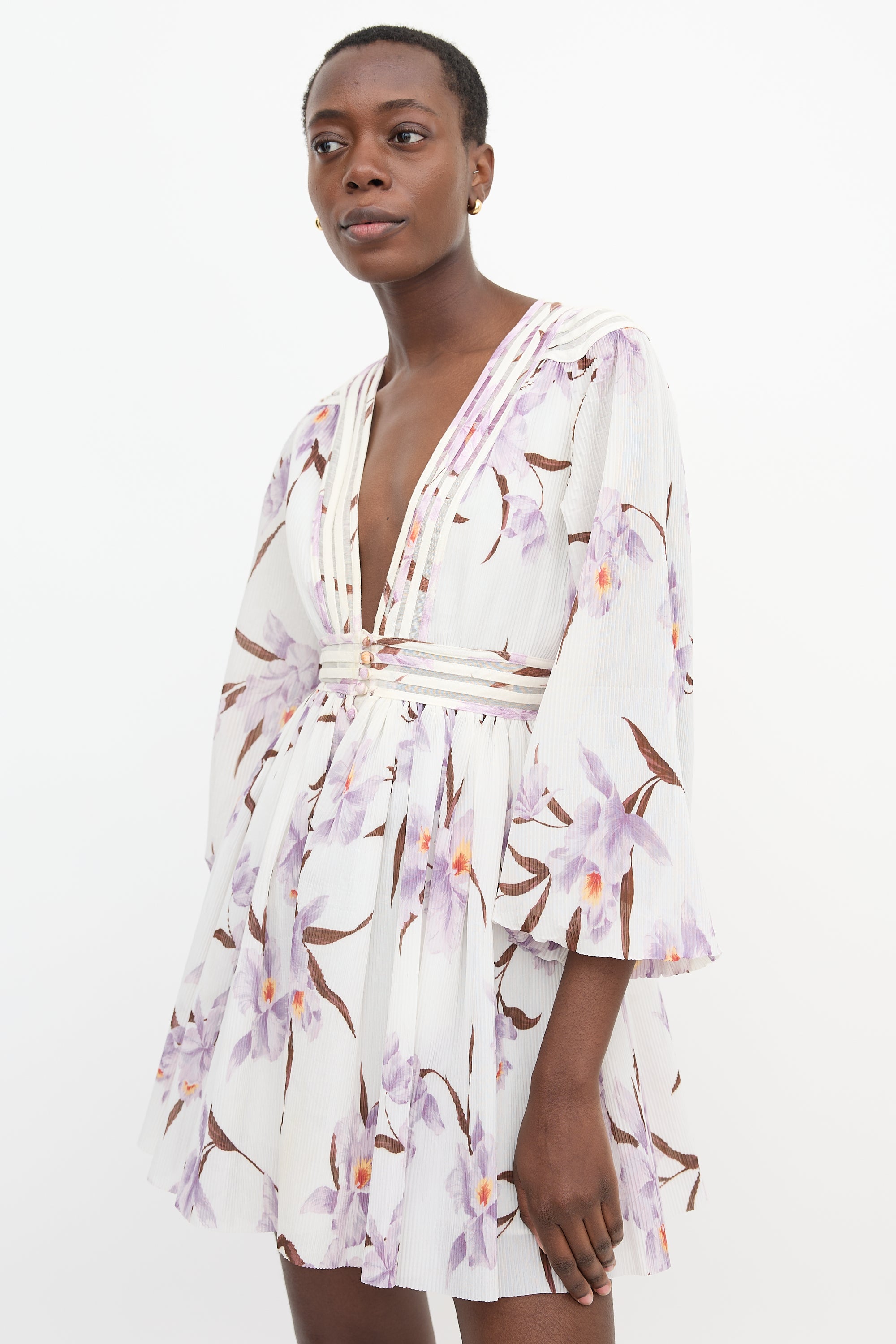Zimmermann // Plisse Corsage Dress – VSP Consignment