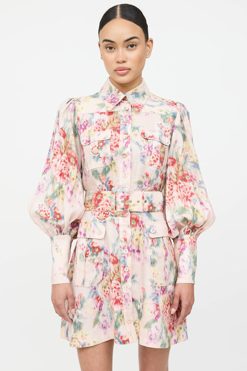Zimmermann Floral Cargo Dress
