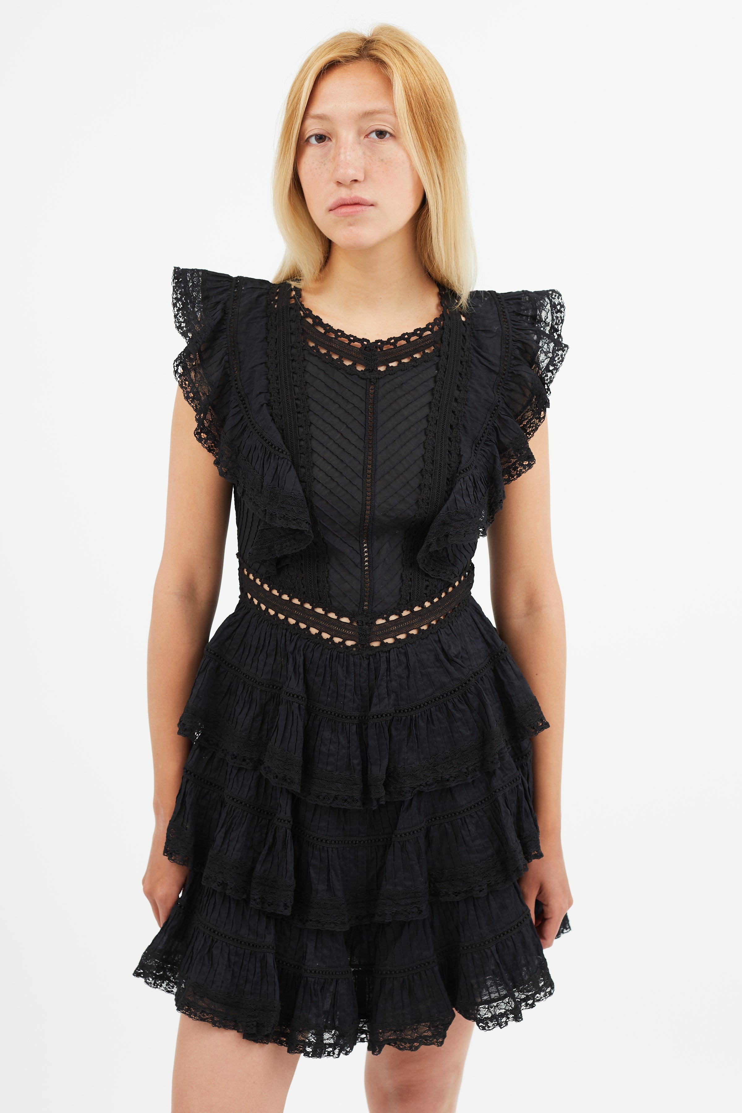 zimmerman black lace dress ZIMMERMANN