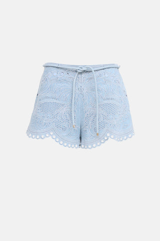 Zimmermann Daylight Broderie Anglaise Shorts