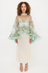 Zimmermann Silk Organza Crush Top