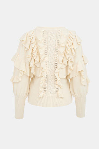 Zimmermann Botanica Flounce Sweater