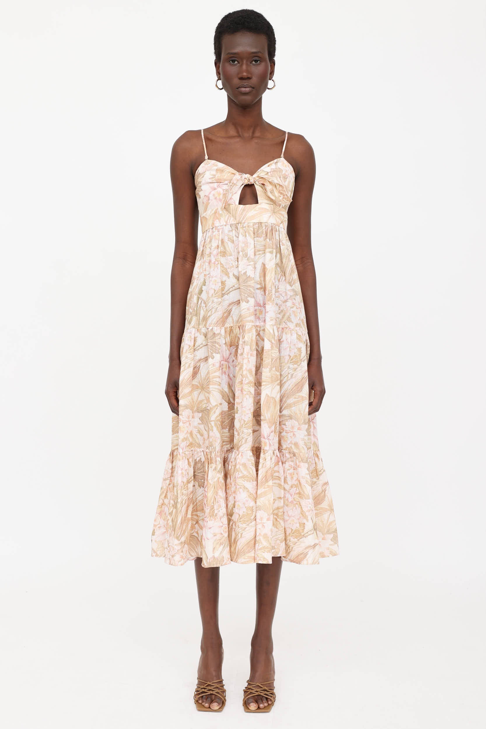 Zimmermann // Floral Tiered Dress VSP Consignment Zimmermann // Floral Tiered Dress VSP Consignment