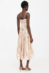Zimmermann Floral Tiered Dress