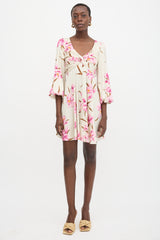 Zimmermann Corsage Knot Mini Dress