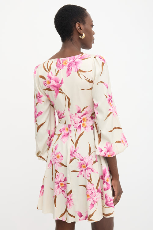 Zimmermann Corsage Knot Mini Dress