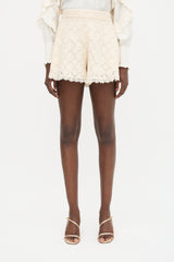 Zimmermann Crochet Shorts