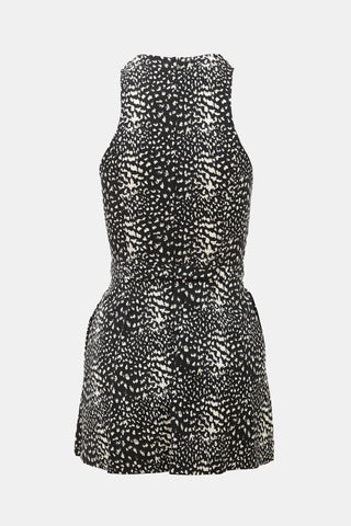 Zimmermann Cut Out Printed Mini Dress