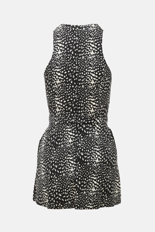 Zimmermann Cut Out Printed Mini Dress