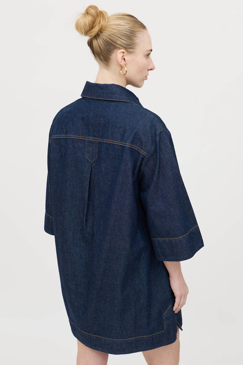 Zimmermann Denim Tunic Dress