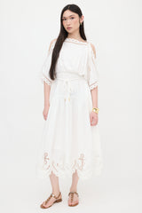 Zimmermann Embroidered Scarborough  Dress