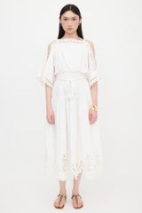 Zimmermann Embroidered Scarborough  Dress