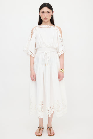Zimmermann Embroidered Scarborough  Dress