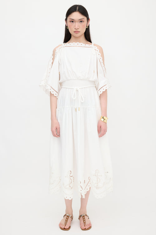 Zimmermann Embroidered Scarborough  Dress