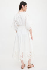 Zimmermann Embroidered Scarborough  Dress