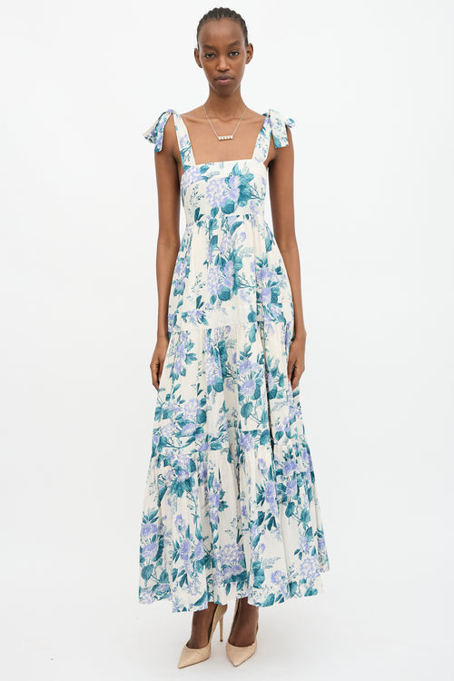 Zimmermann Floral Tiered Dress