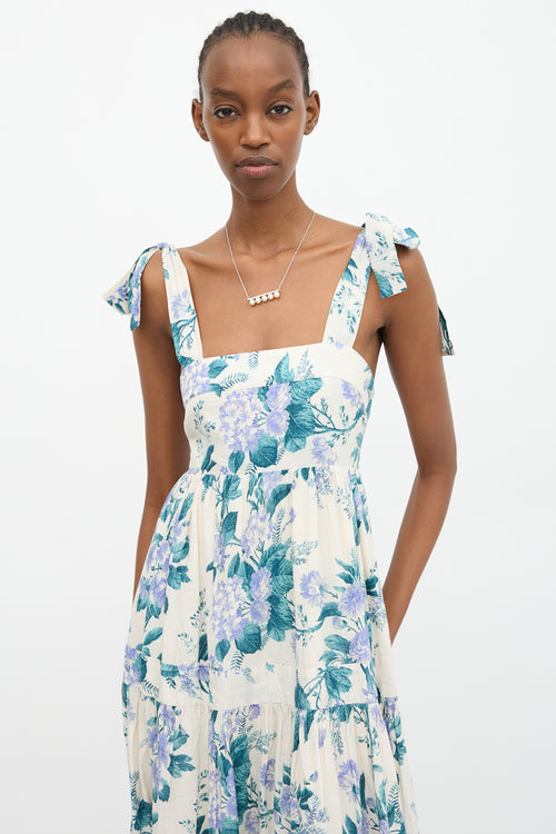 Zimmermann Floral Tiered Dress