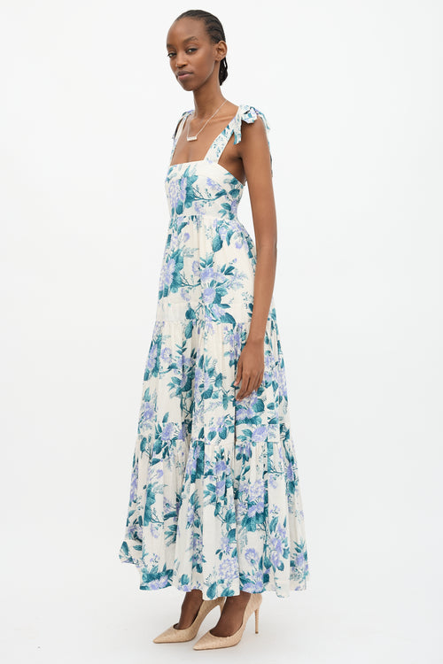 Zimmermann Floral Tiered Dress