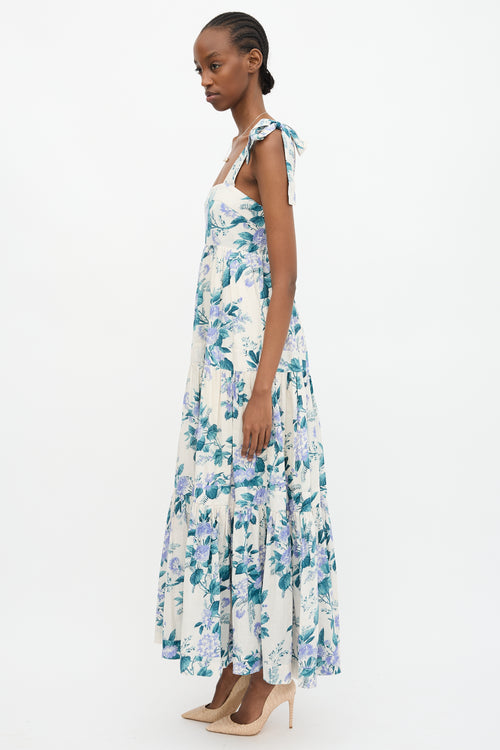 Zimmermann Floral Tiered Dress