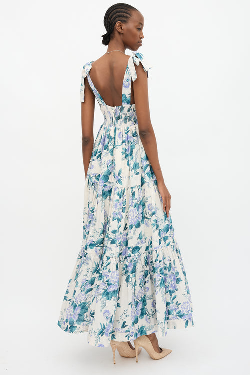 Zimmermann Floral Tiered Dress