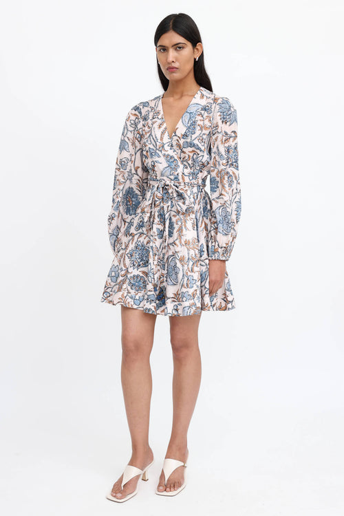 Zimmermann Floral Vitali Mini Dress