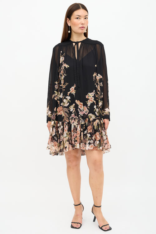 Zimmermann Floral Natura Lantern Dress