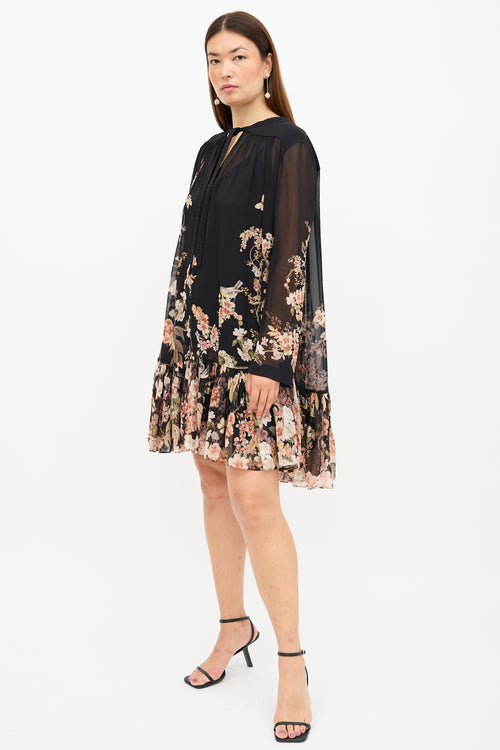 Zimmermann Floral Natura Lantern Dress