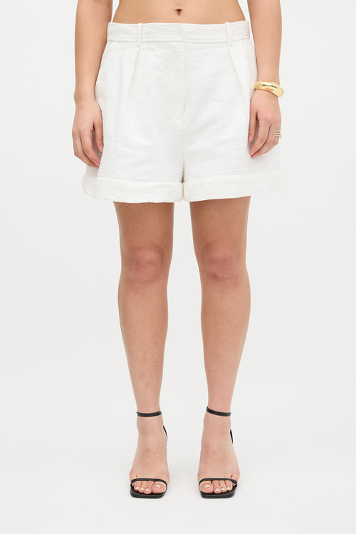 Zimmermann Gauzy Cuffed Shorts