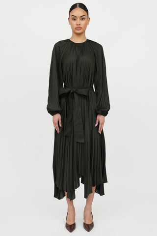 Ulla Johnson Pleated Yalena Maxi Dress