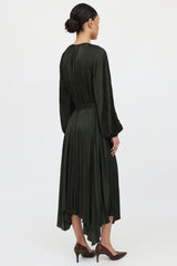 Ulla Johnson Pleated Yalena Maxi Dress