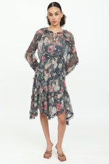 Zimmermann Floral Tiered Dress